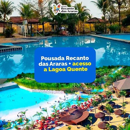 Pousada Recanto Das Araras "Com Acesso Ao Lagoa Quente" Caldas Novas Zewnętrze zdjęcie